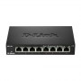 D-Link | Ethernet Switch | DES-108/E | Unmanaged | Desktop | 10/100 Mbps (RJ-45) ports quantity 8 | 1 Gbps (RJ-45) ports quantit - 2